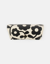 Load image into Gallery viewer, Caroline Gardner Mono Floral Flap Glasses Case
