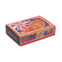 Load image into Gallery viewer, The Matchbox Maker Boxed Safety Matches / Dahlias Illustrated By Matthew Rice
