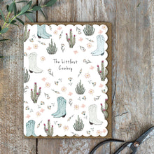 Load image into Gallery viewer, Toasted Crumpet Western Wildflowers The Littlest Cowboy Birthday Card
