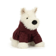 Load image into Gallery viewer, Jellycat Munro Scottie Dog ‘Winter Jumper’ Soft Toy
