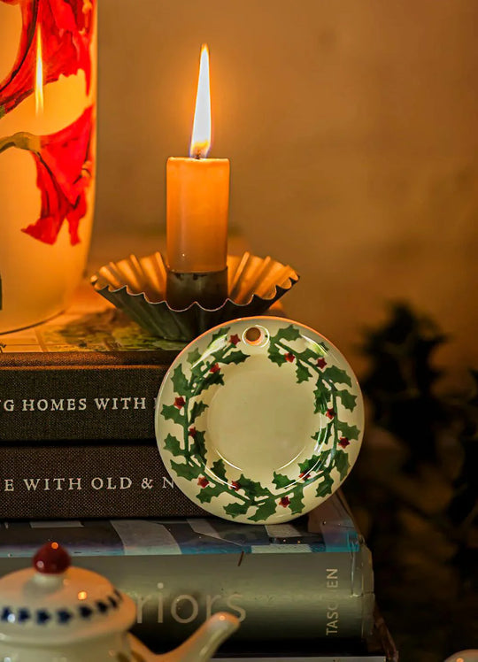 Emma Bridgewater Tiny Holly Tiny Plate Decoration Boxed