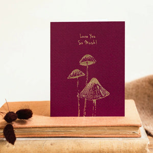 Toasted Crumpet Cosy Knit Love You So Mush Card