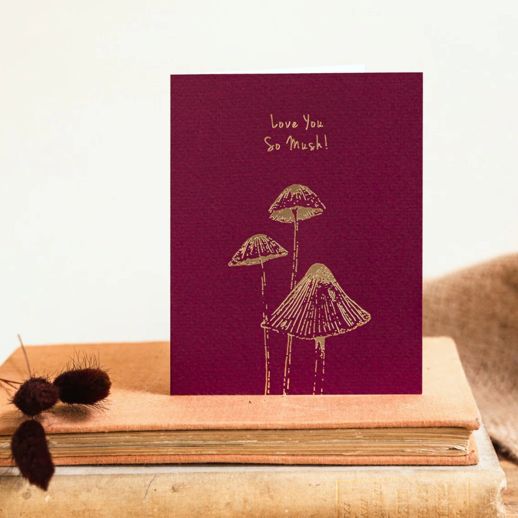Toasted Crumpet Cosy Knit Love You So Mush Card