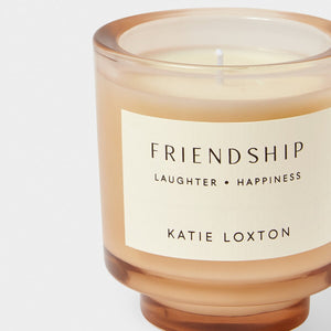 Katie Loxton Sentiment Candle / Friendship / Peach, Rose & Sweet Mandarin