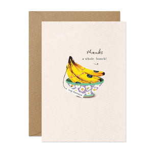 Stephanie Davies Thanks A Bunch Bananas Card