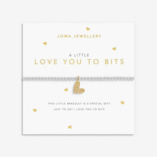 Load image into Gallery viewer, Joma A Little &#39;Love You To Bits&#39; Bracelet
