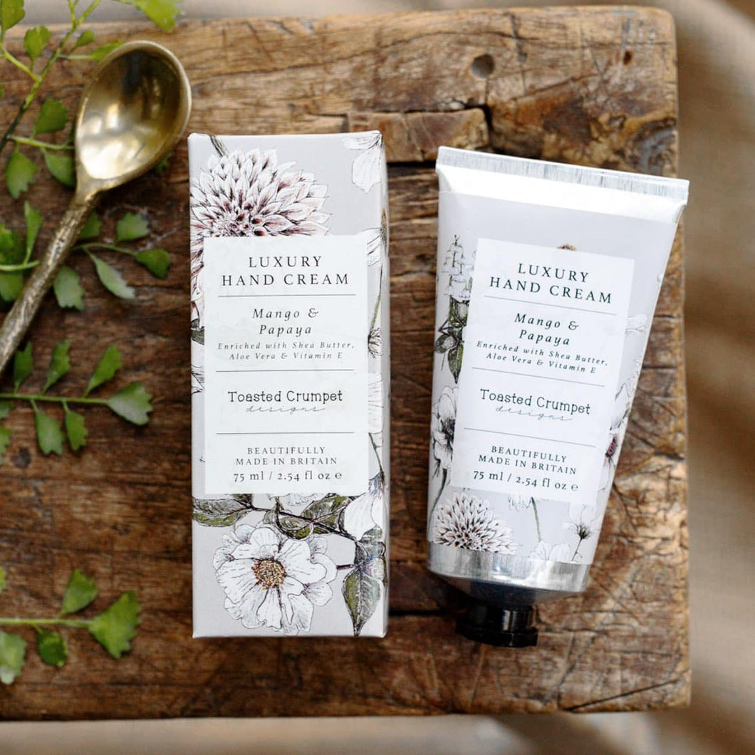 Toasted Crumpet Mango & Papaya Luxury Hand Cream