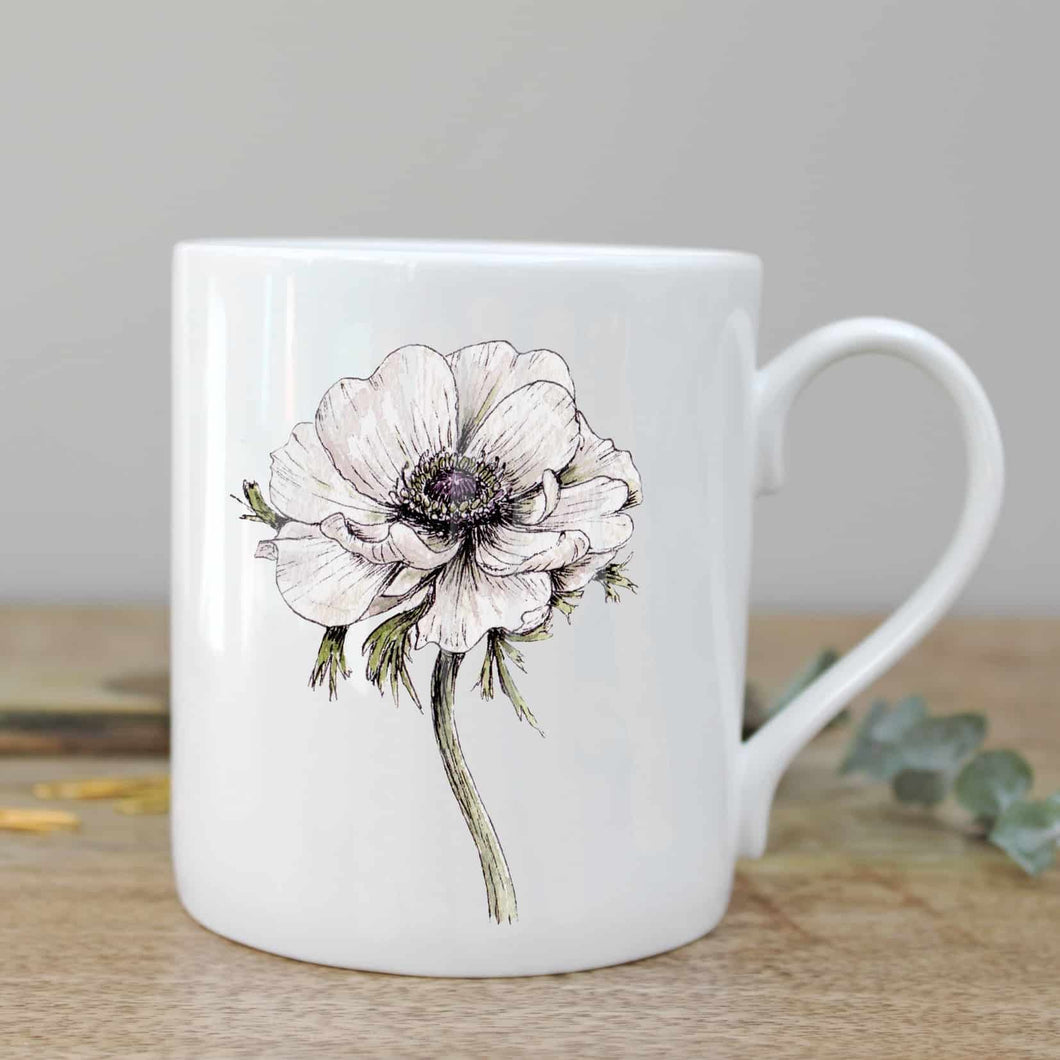 Toasted Crumpet Anemone Mug in a Gift Box