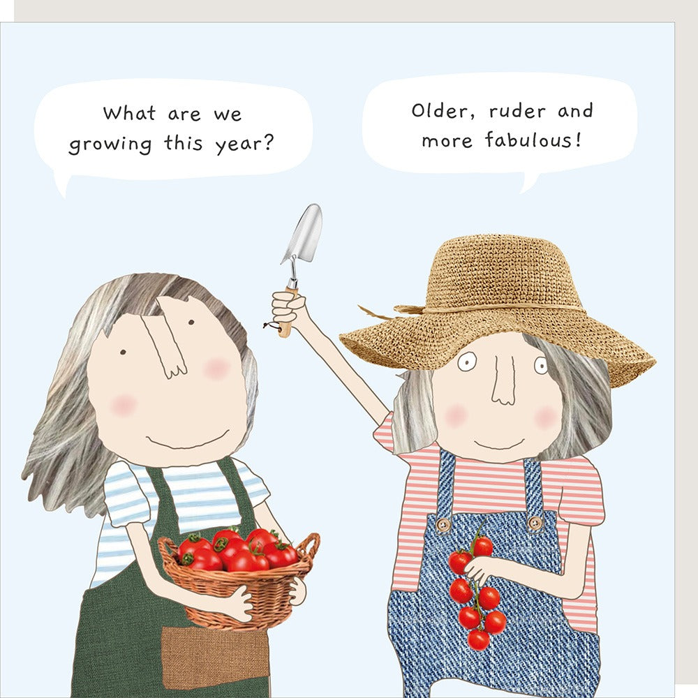 Rosie Made A Thing Growing Birthday Card