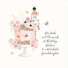 Load image into Gallery viewer, Five Dollar Shake ‘Beija-Flor’ Hundreds and Thousands of Birthday Wishes - Wonderful Granddaughter Card
