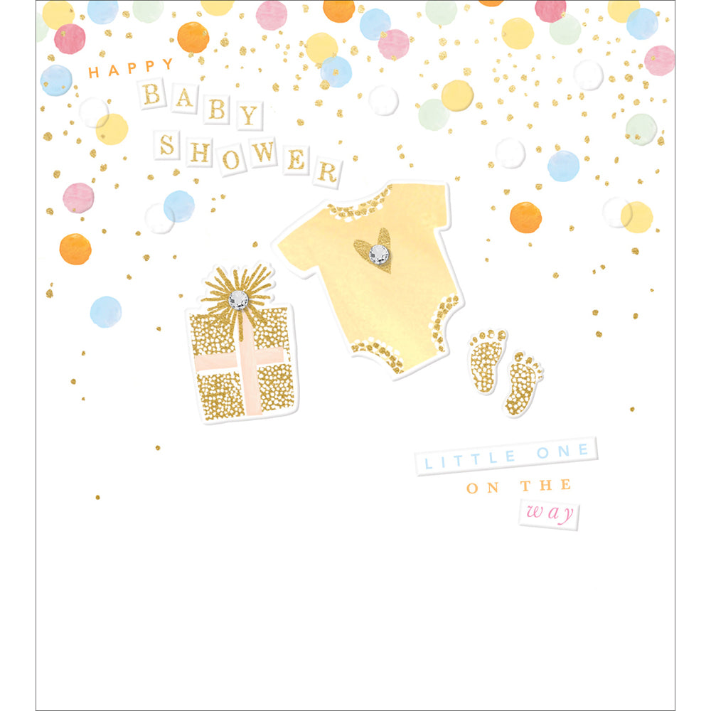The Proper Mail Company Happy Baby Shower Card