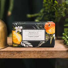 Load image into Gallery viewer, Toasted Crumpet Mandarin &amp; Lemon Grove Luxury Soap
