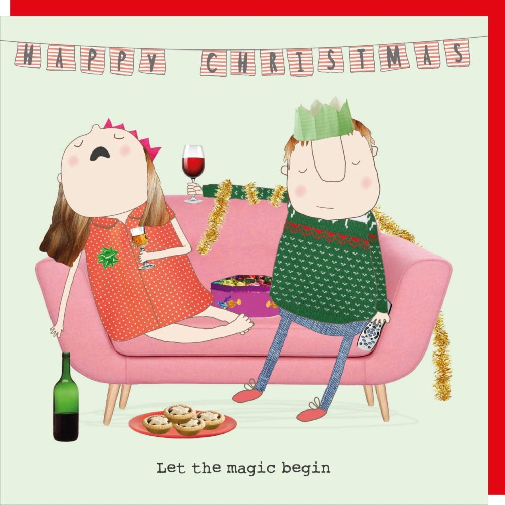 Rosie Made A Thing Magic Begin Christmas Card