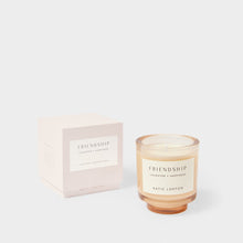 Load image into Gallery viewer, Katie Loxton Sentiment Candle / Friendship / Peach, Rose &amp; Sweet Mandarin
