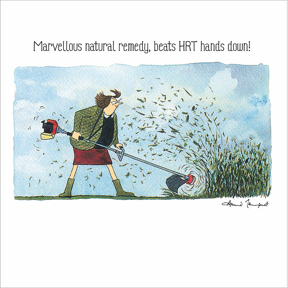 Woodmansterne Tottering By Gently Beats HRT! Card