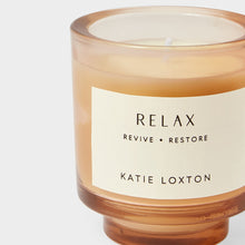 Load image into Gallery viewer, Katie Loxton Sentiment Candle / Relax / English Pear &amp; White Tea
