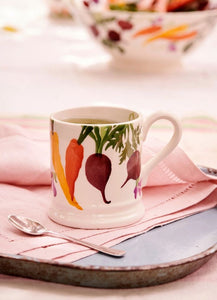 Emma Bridgewater Carrots & Beets 1/2 Pint Mug