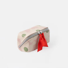 Load image into Gallery viewer, Caroline Gardner Pink Flower Mini Flat Lay Cosmetic Bag
