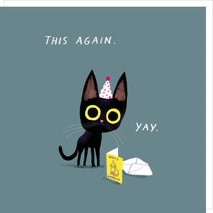Rosie Made A Thing This Again Birthday Card