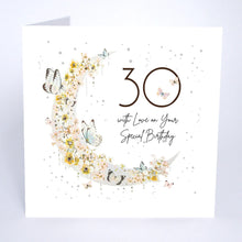 Load image into Gallery viewer, Five Dollar Shake Mimosa Moon 30 With Love Birthday Card
