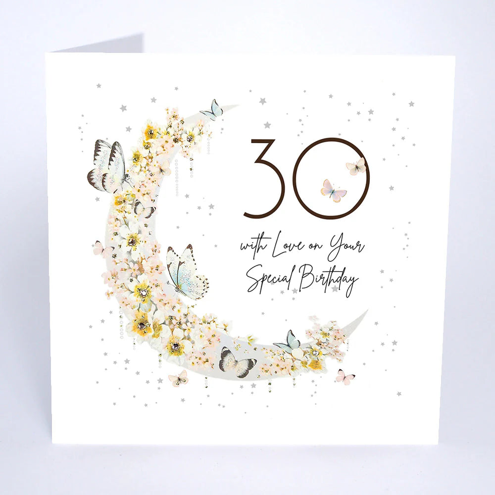 Five Dollar Shake Mimosa Moon 30 With Love Birthday Card