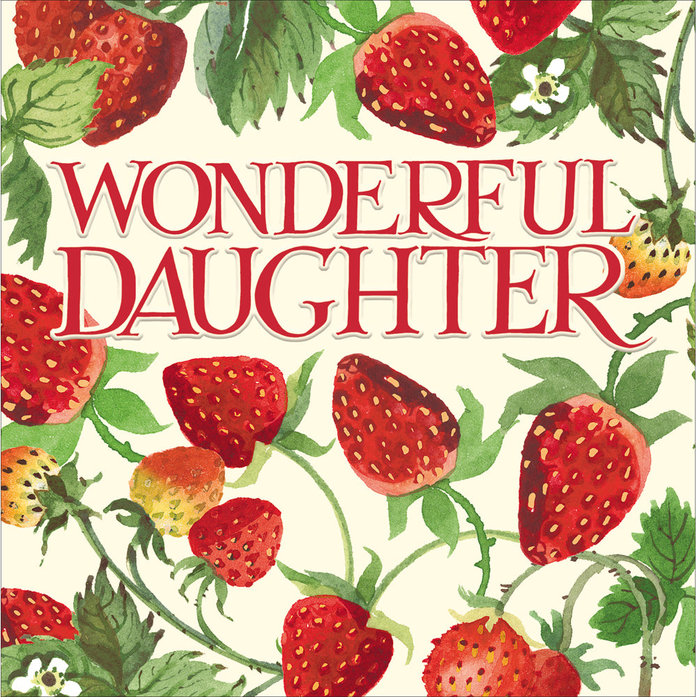 Emma Bridgewater Wonderful Daughter Birthday Card