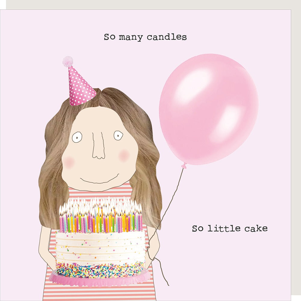 Rosie Made A Thing Little Cake Birthday Card