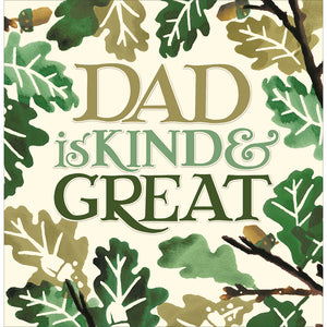 Emma Bridgewater Oak & Acorn Father’s Day Card