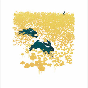 Woodmansterne ‘The Leaf Collection’ Field Of Dreams Card