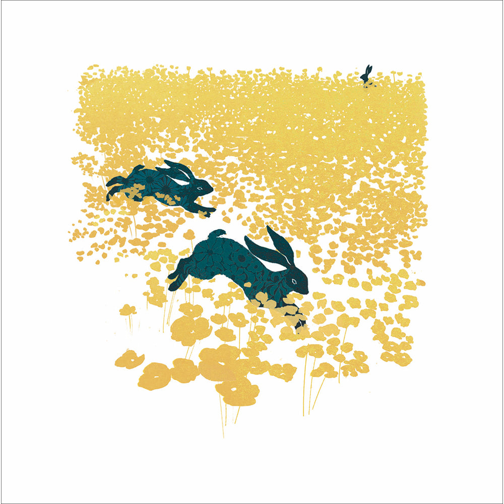 Woodmansterne ‘The Leaf Collection’ Field Of Dreams Card