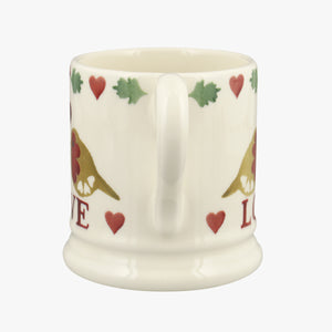 Emma Bridgewater Christmas Joy Set Of 2 1/2 Pint Mugs