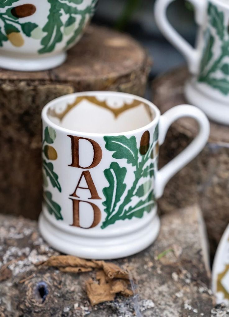 Emma Bridgewater Oak Dad 1/2 Pint Mug