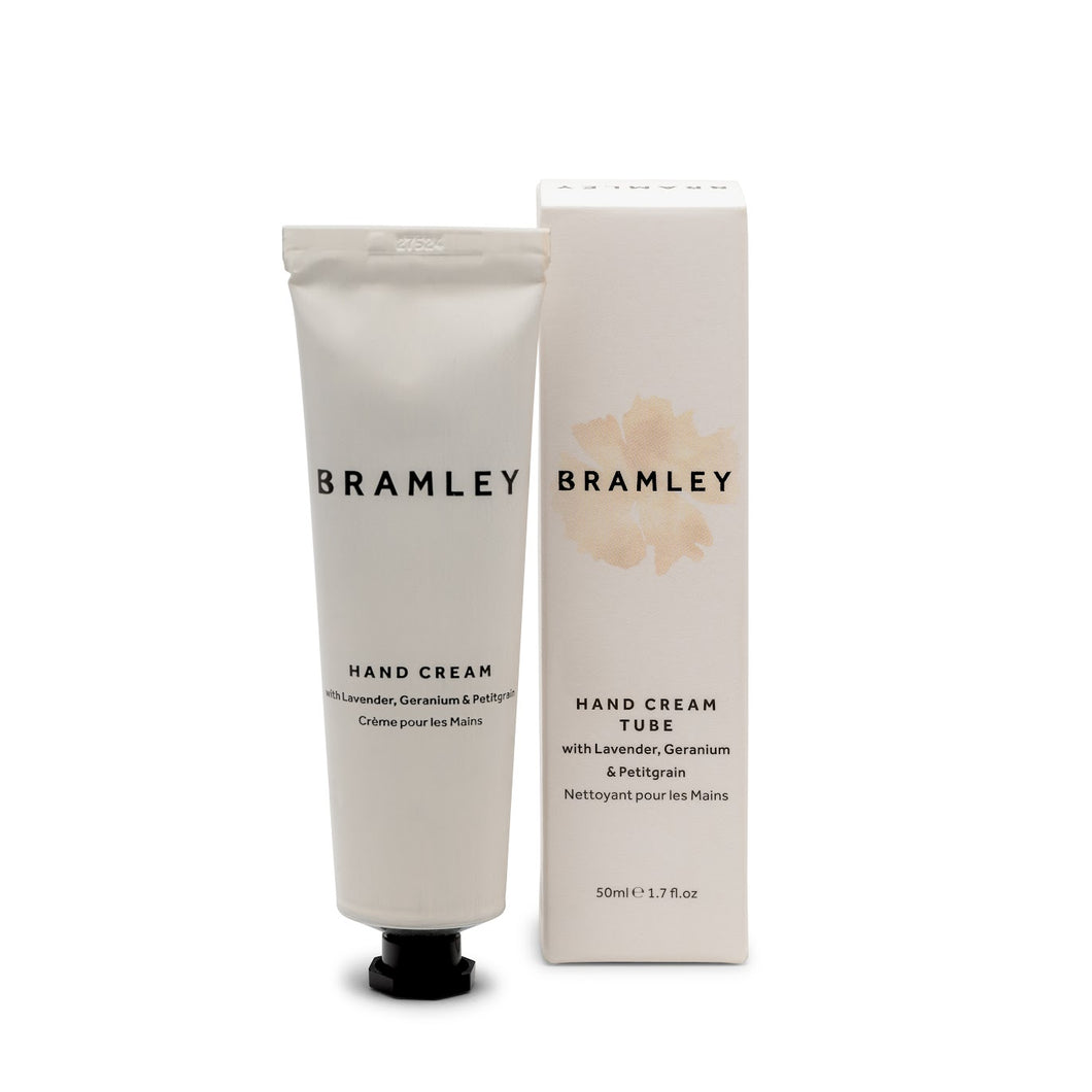 Bramley Hand Cream Tube with Lavender, Geranium & Essential Oils