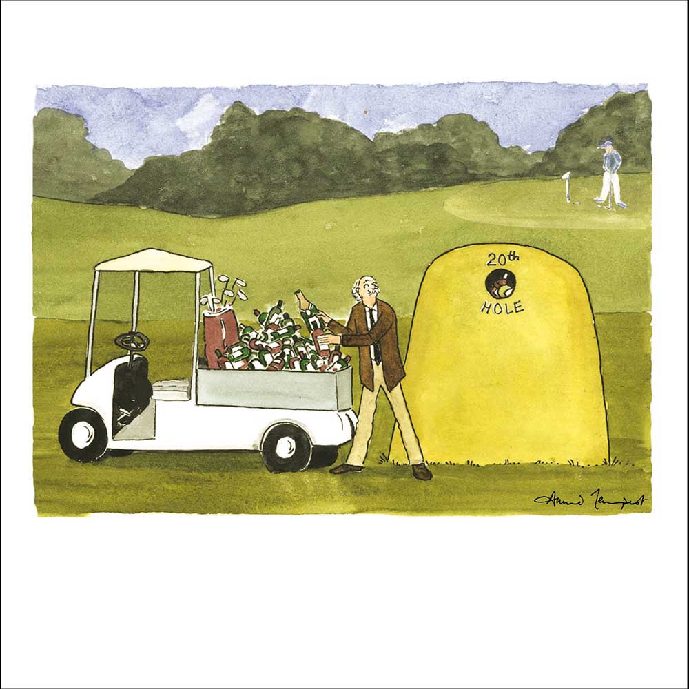 Woodmansterne Tottering By Gently 20th Hole Card
