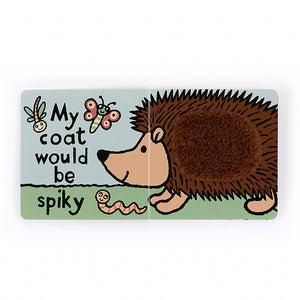 Jellycat If I Were A Hedgehog Book - Children's Board Book