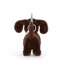 Load image into Gallery viewer, Jellycat Otto Sausage Dog Bag Charm
