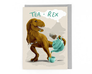 Fasanian Tea-Rex Card