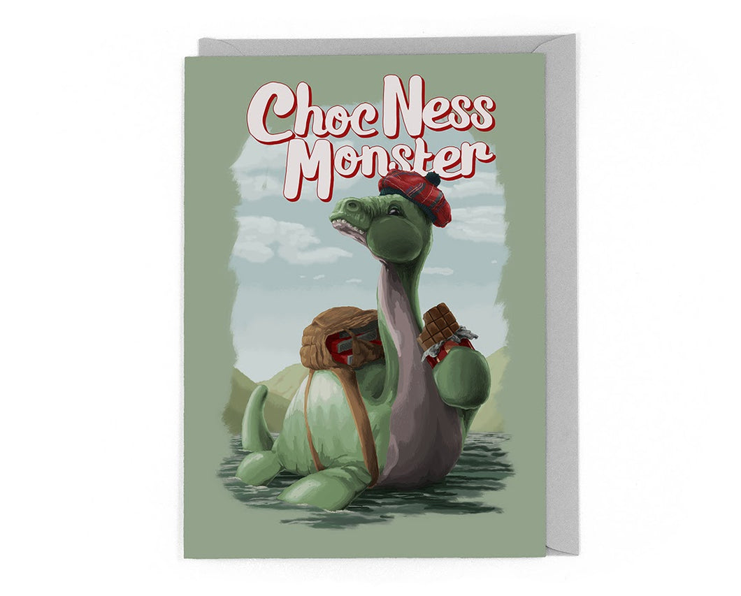 Fasanian Choc Ness Monster Card