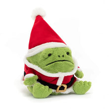 Load image into Gallery viewer, Jellycat Santa Ricky Rain Frog Soft Toy
