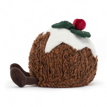 Load image into Gallery viewer, Jellycat Amuseable Christmas Pudding Soft Toy
