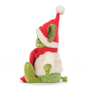 Jellycat Christmas Grizzo Soft Toy