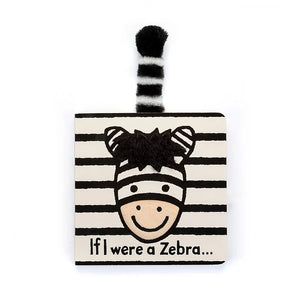 Jellycat If I Were A Zebra - Children's Board Book