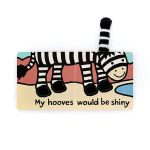 Jellycat If I Were A Zebra - Children's Board Book