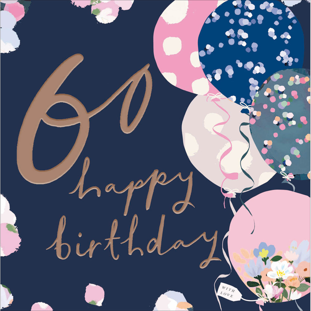 Stephanie Dyment Age 60 Birthday Card