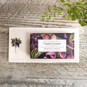 Toasted Crumpet Pomegranate & Mulberry Vegan Friendly Soap Bar