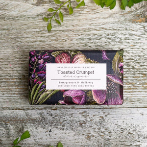 Toasted Crumpet Pomegranate & Mulberry Vegan Friendly Soap Bar