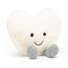 Load image into Gallery viewer, Jellycat Amuseable Cream Heart Soft Toy
