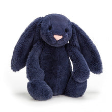 Load image into Gallery viewer, Jellycat Bashful Little Navy Bunny Soft Toy
