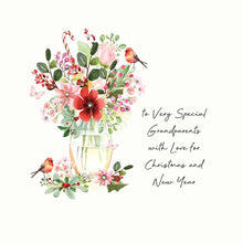 Load image into Gallery viewer, Five Dollar Shake Candy Cane To Very Special Grandparents With Love for Christmas and New Year Christmas Card
