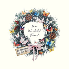 Load image into Gallery viewer, Five Dollar Shake Christmas Magic To a Wonderful Friend Christmas Card
